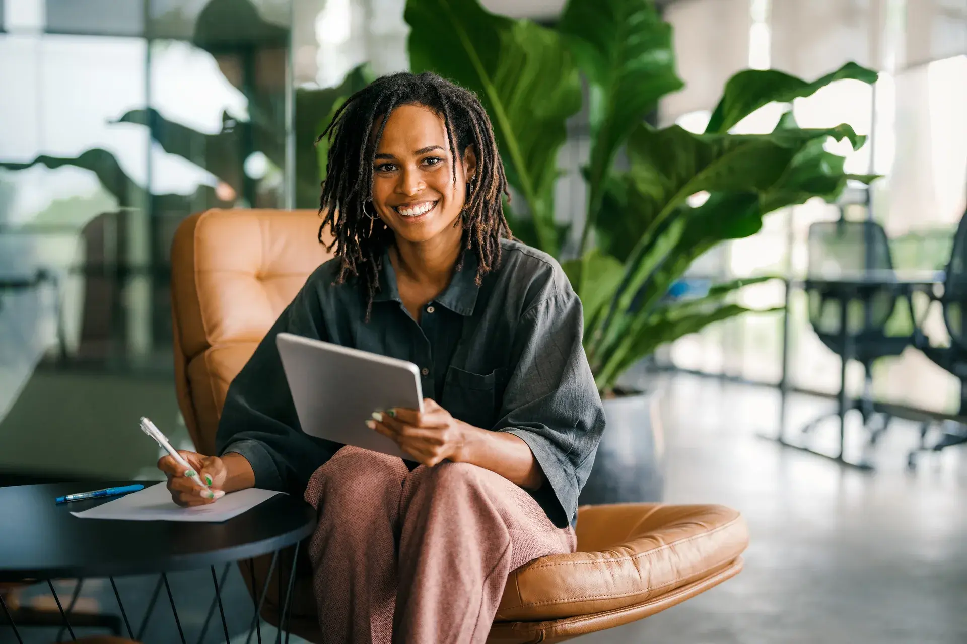 Kenyan professional in a modern office — the operations talent Treba embeds into your team
