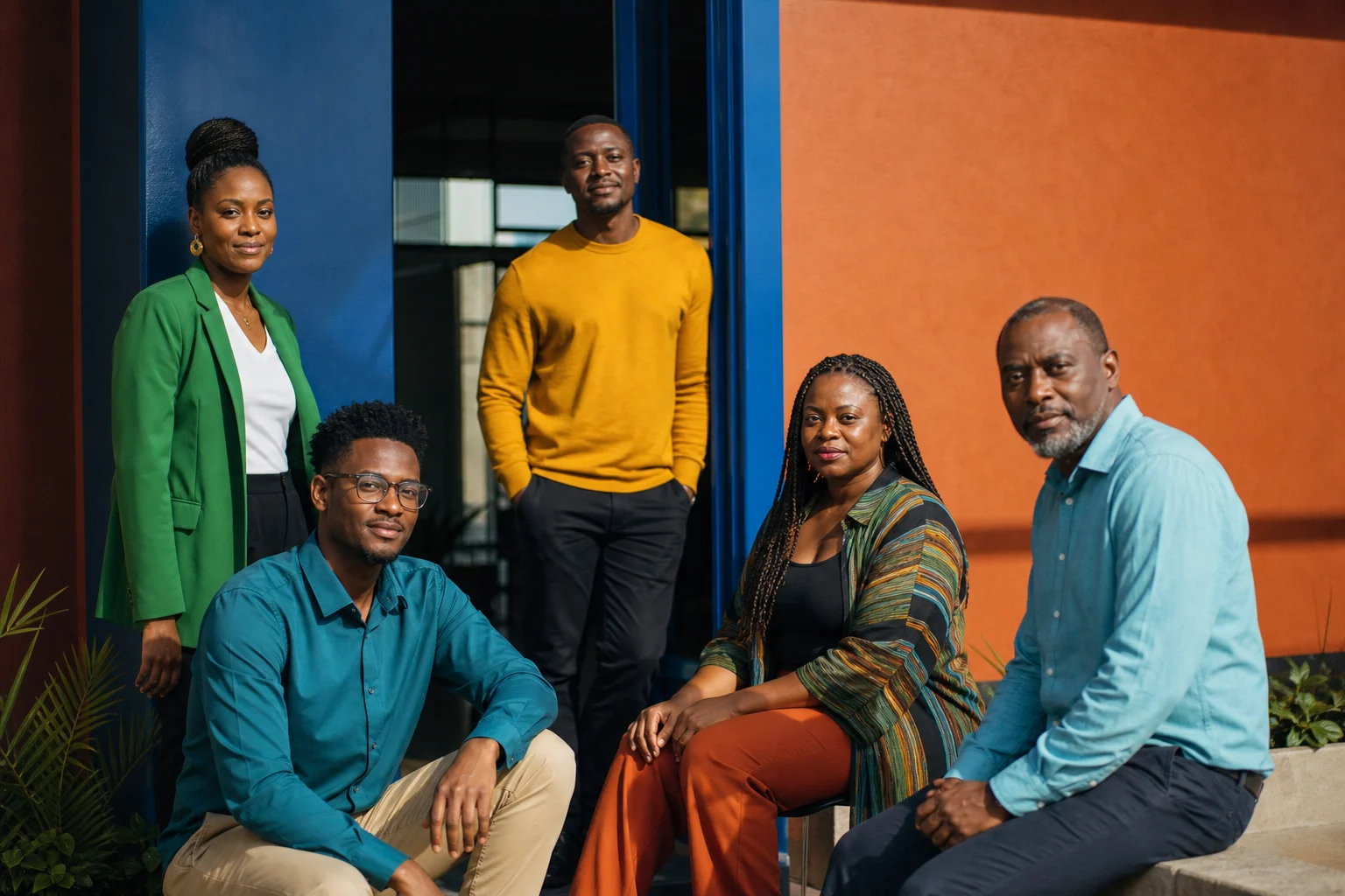 Kenyan professional in a modern Nairobi workplace — English is the medium of instruction in Kenyan universities